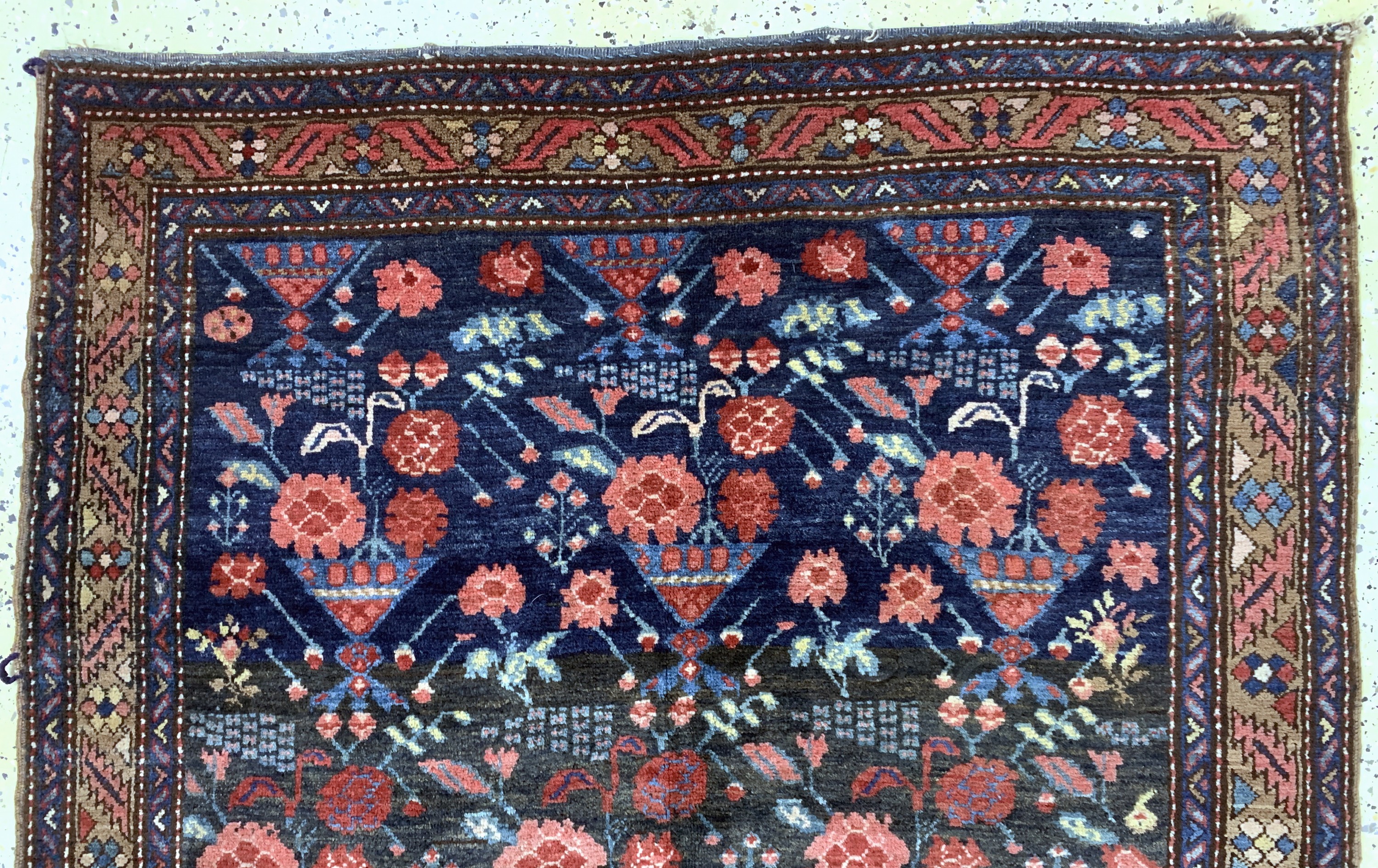Detail a: Karabagh antik, Kaukasus, um 1900, Wolle auf Wolle, ca. 210 x 137 cm, EHZ: 2