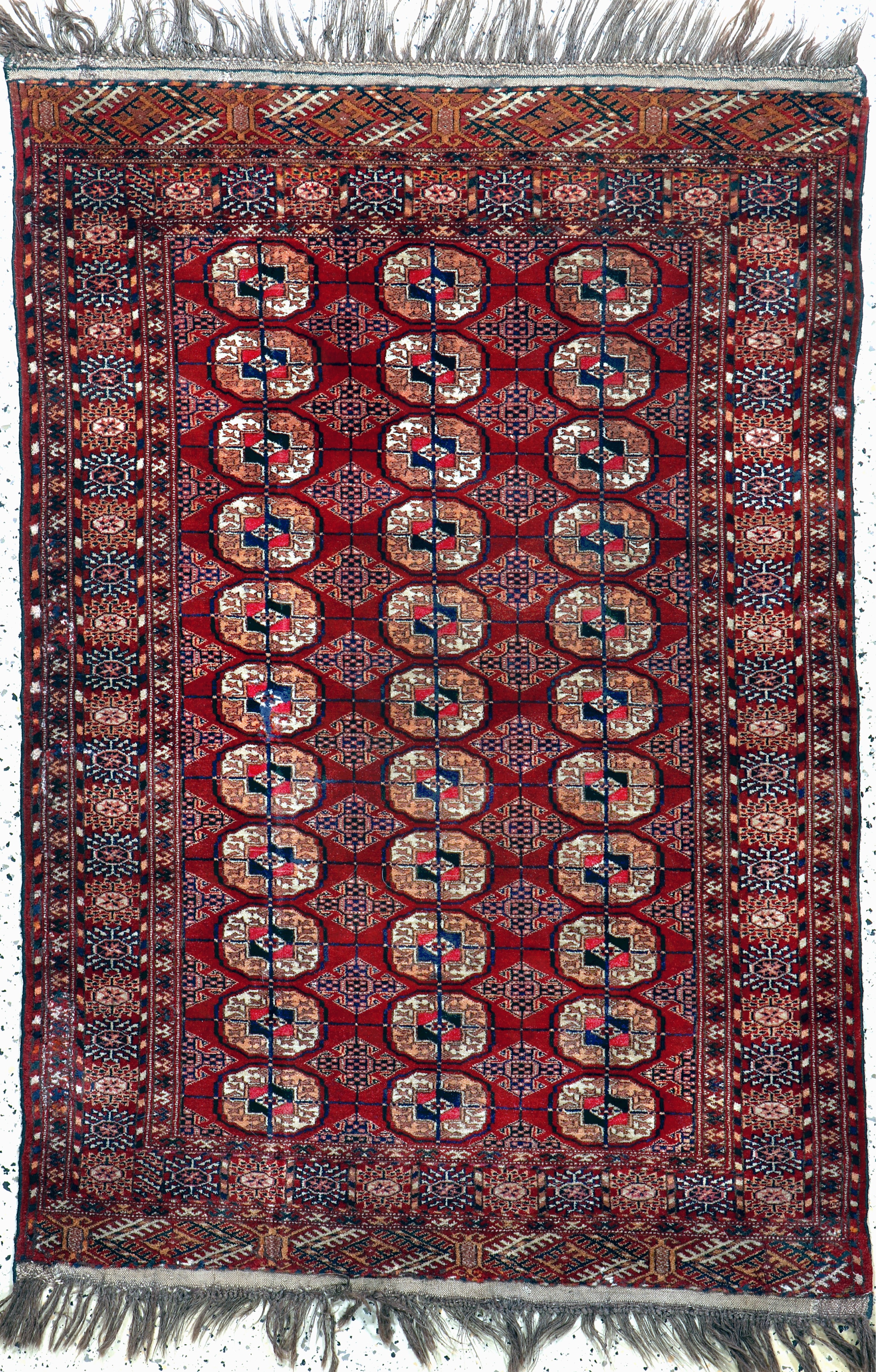 Image 27091441 - Buchara alt, Turkmenistan, Anfang 20.Jhd, Wolle auf Wolle, ca. 155 x 110 cm, EHZ: ...