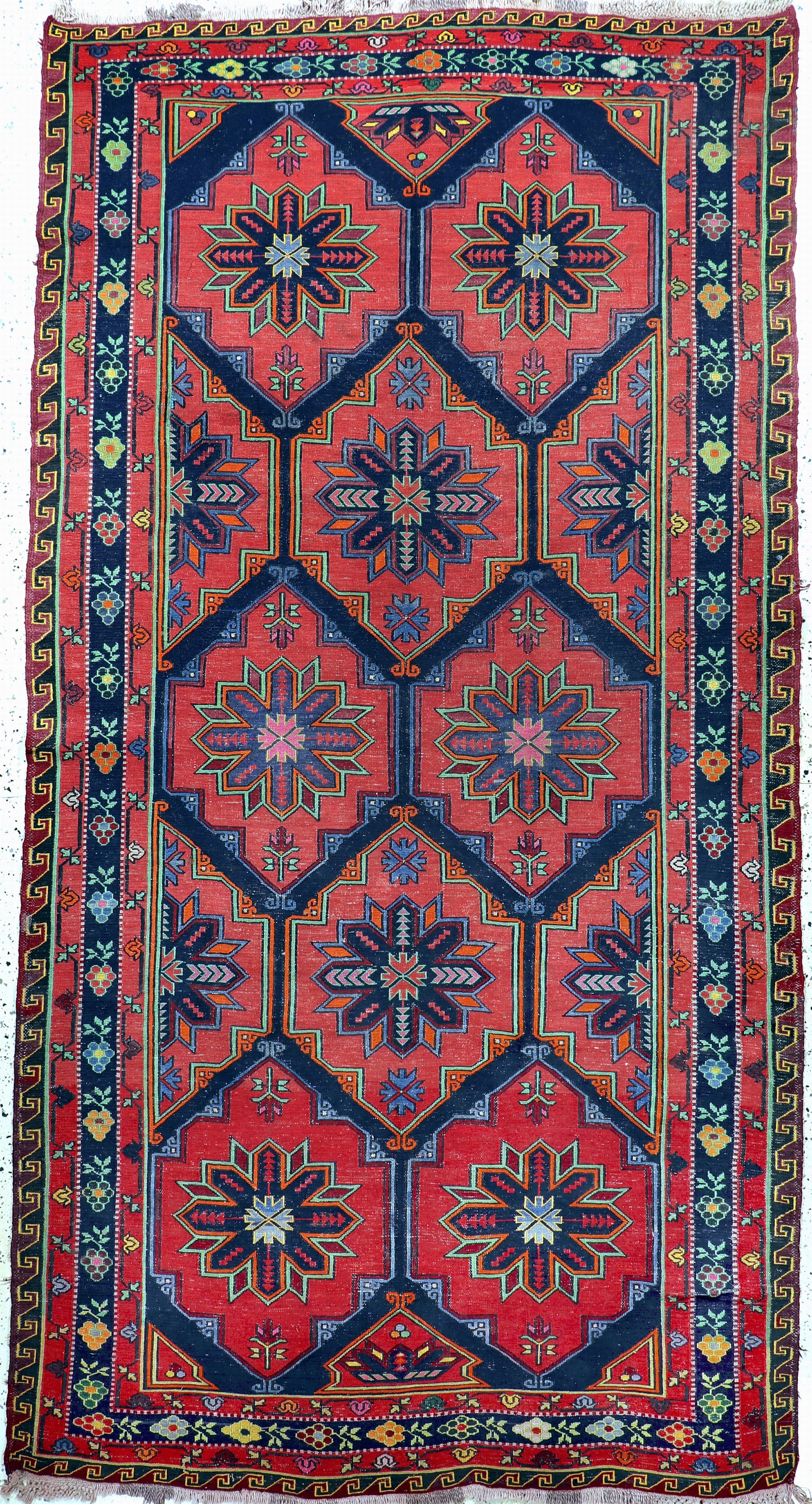 Image 27091446 - Sumakh old, Caucasus, mid-20th century, wool on wool, approx. 310 x 165 cm, condition: 2. ...