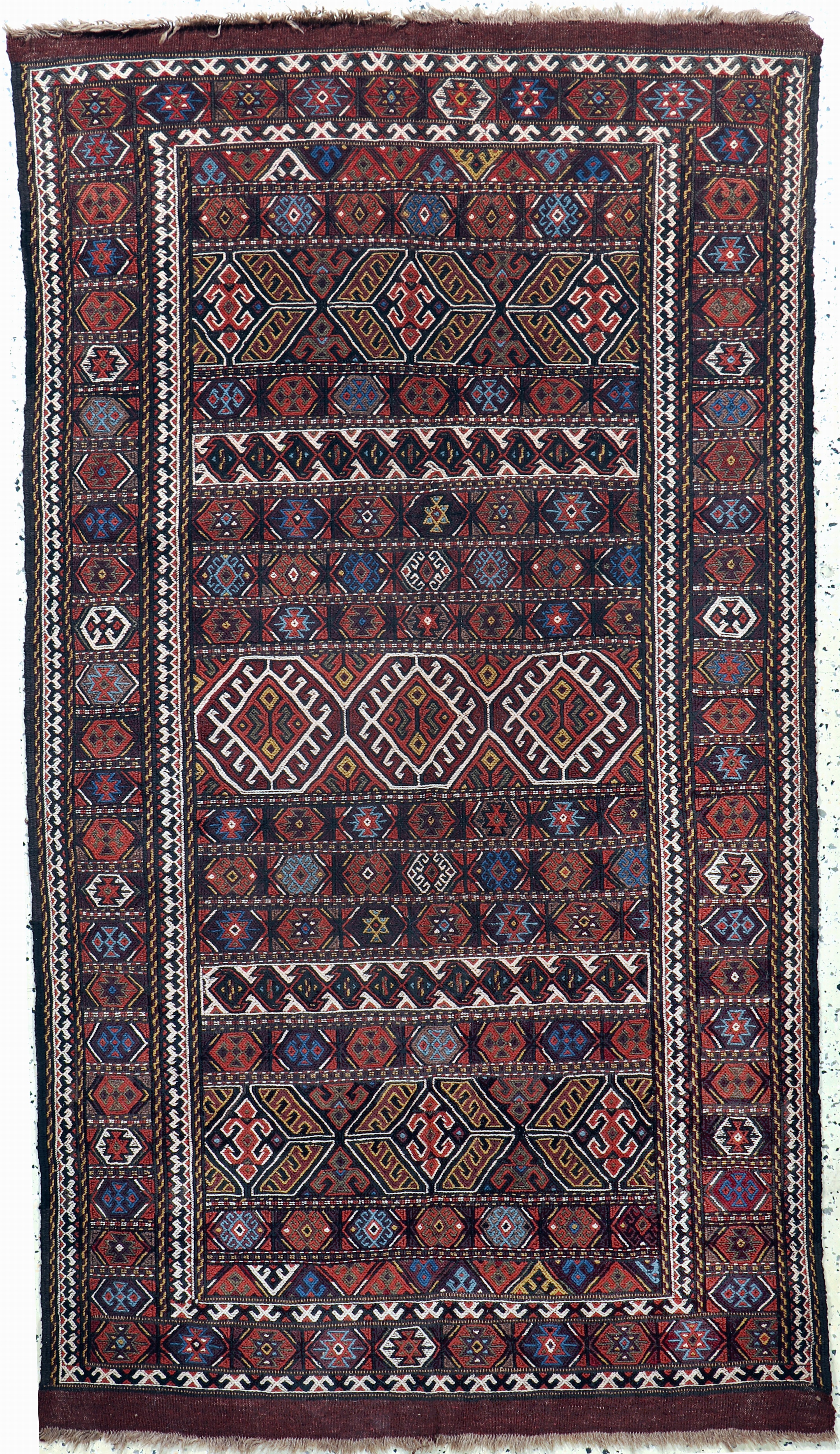 Image 27091449 - Sumakh alt, Türkei, Mitte 20.Jhd, Wolle aufWolle, ca. 205 x 116 cm, EHZ: 2 ...