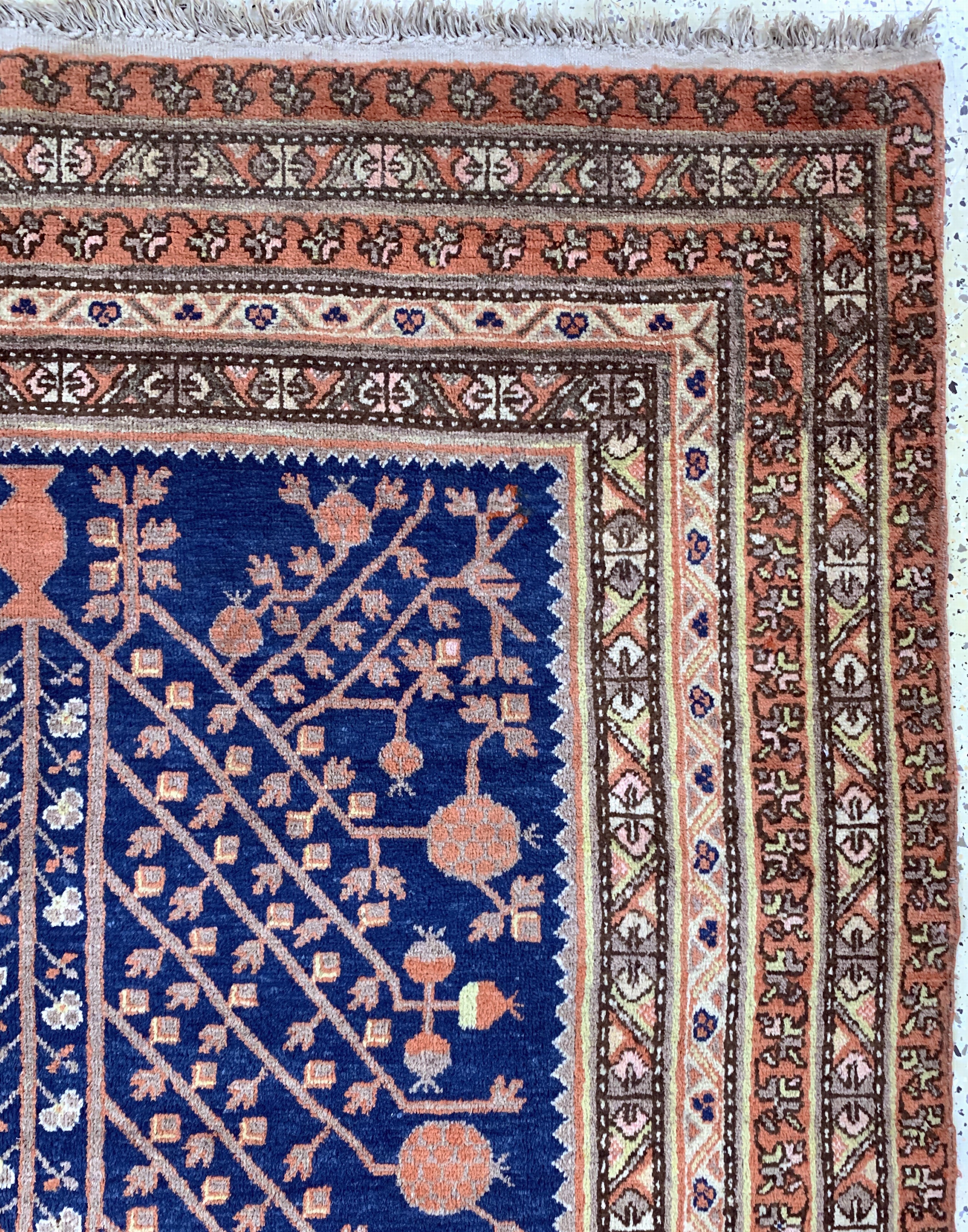 Detail f: Khotan alt, Torkestan, Anfang 20.Jhd, Wolleauf Baumwolle, ca. 340 x 175 cm, EHZ: 2