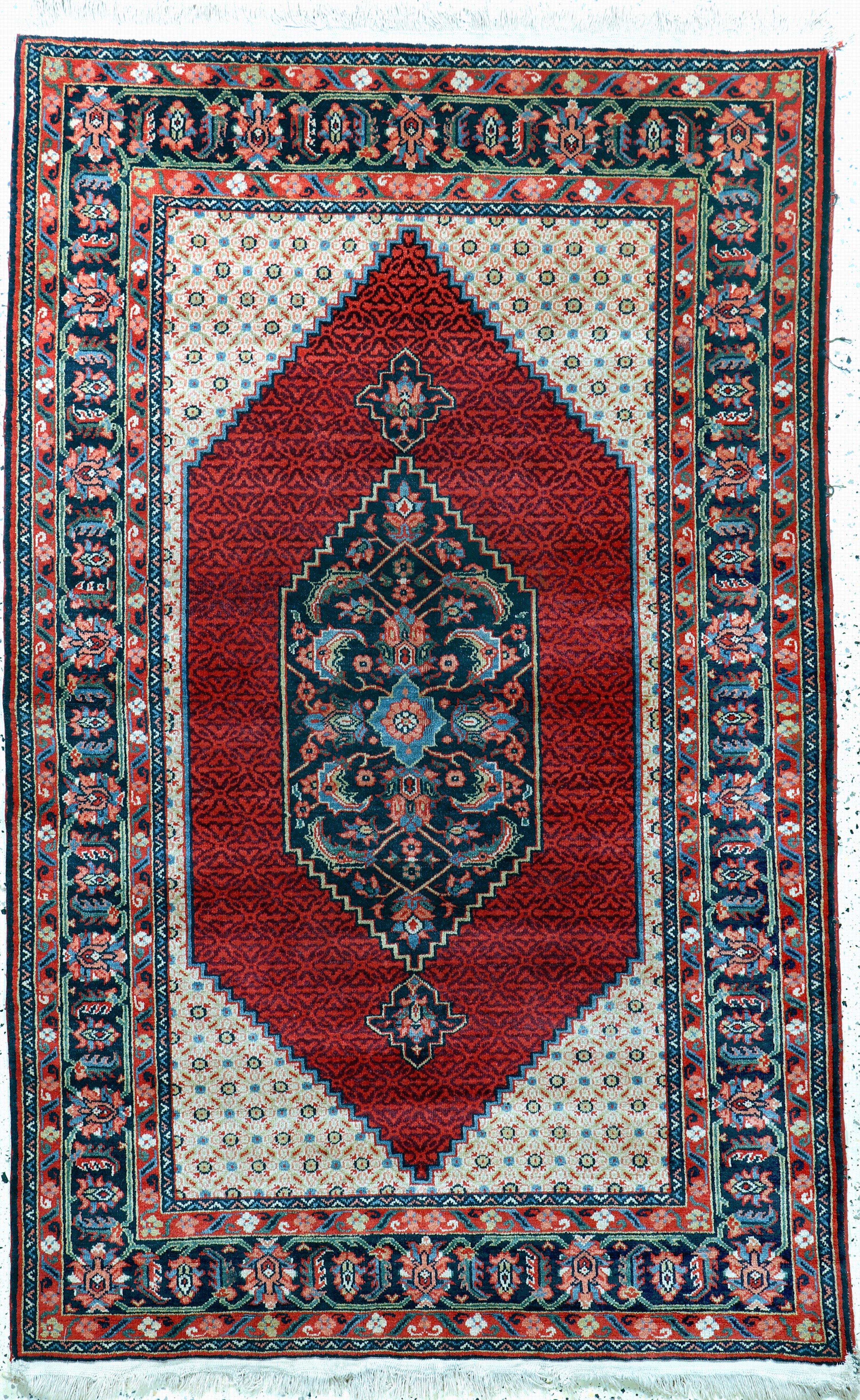 Image 27091469 - Schirwan alt, Rußland, Mitte 20.Jhd, Wolle auf Baumwolle, ca. 200 x 127 cm, EHZ: 2 ...