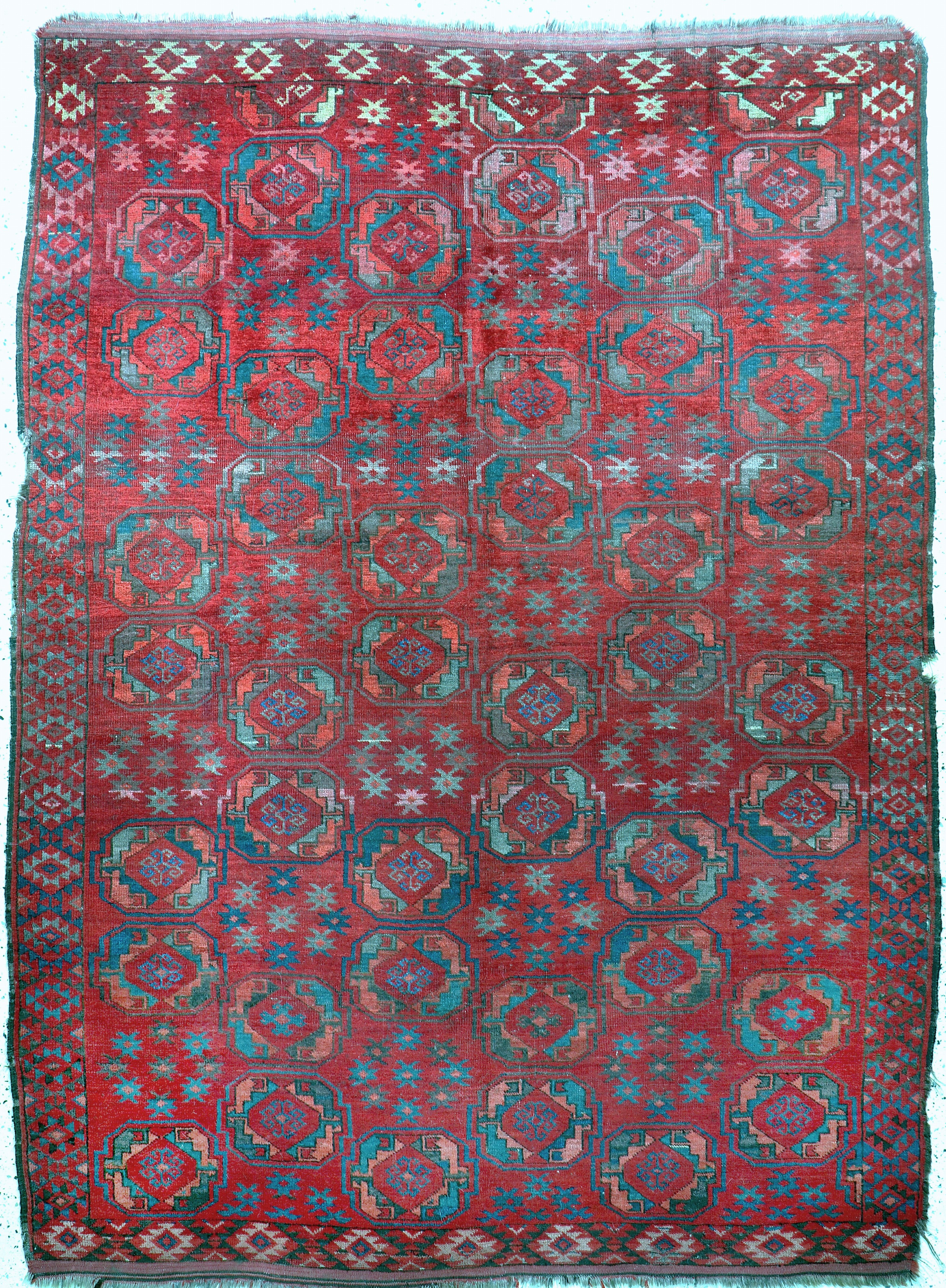 Image 27091471 - Ersari´Hauptteppich´antik, Turkmenistan, 19.Jhd, Wolle auf Wolle, ca. 250 x 180 cm, ...