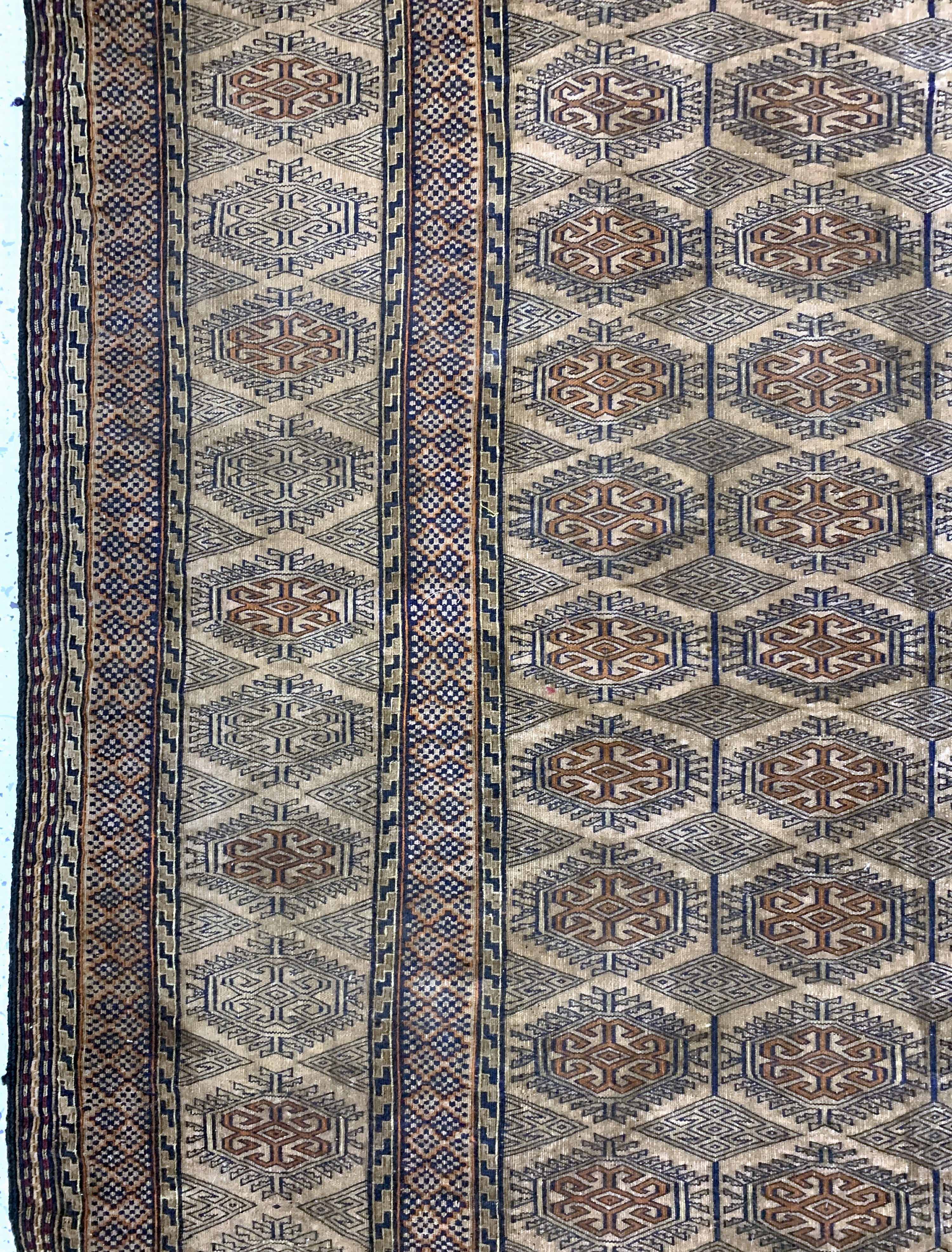 Detail c: Belutsch Sumakh alt, Persien, Anfang 20.Jhd, Wolle auf Wolle, ca. 275 x 173 cm, EHZ: 2