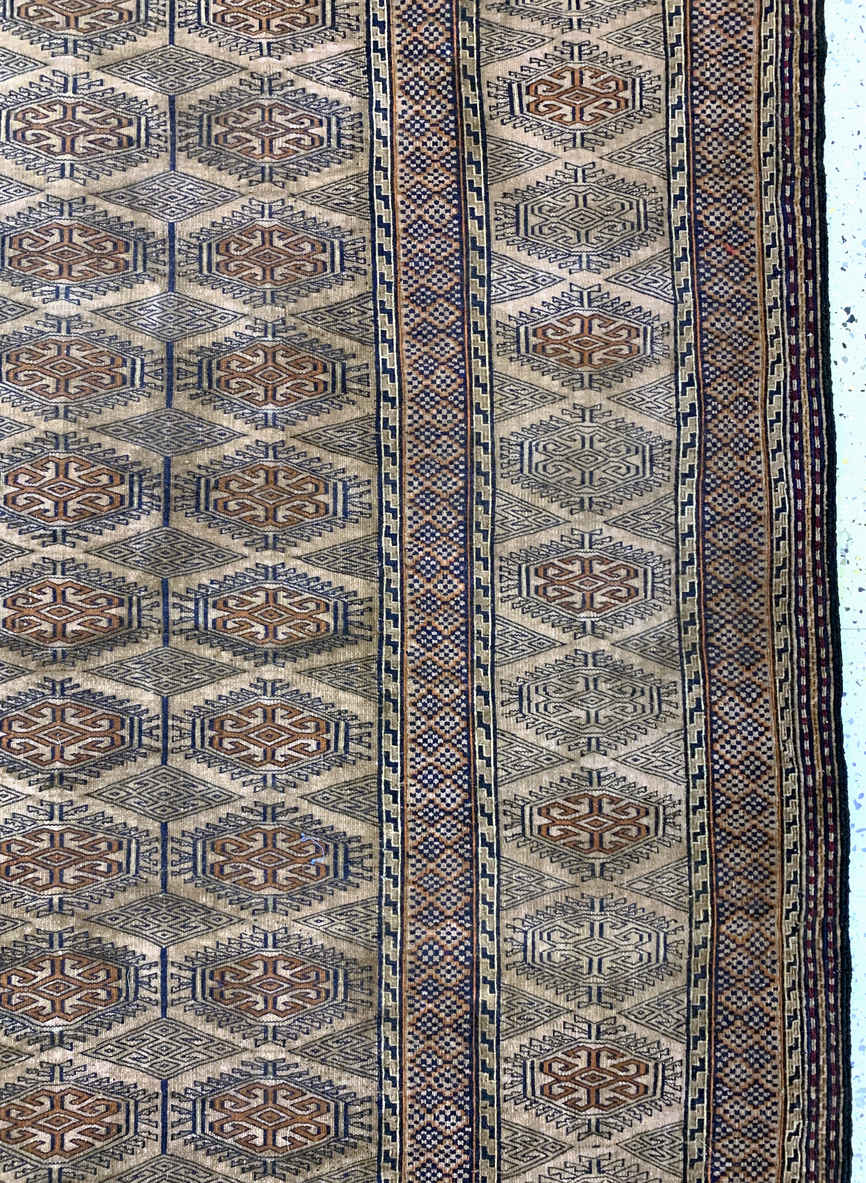Detail d: Belutsch Sumakh alt, Persien, Anfang 20.Jhd, Wolle auf Wolle, ca. 275 x 173 cm, EHZ: 2