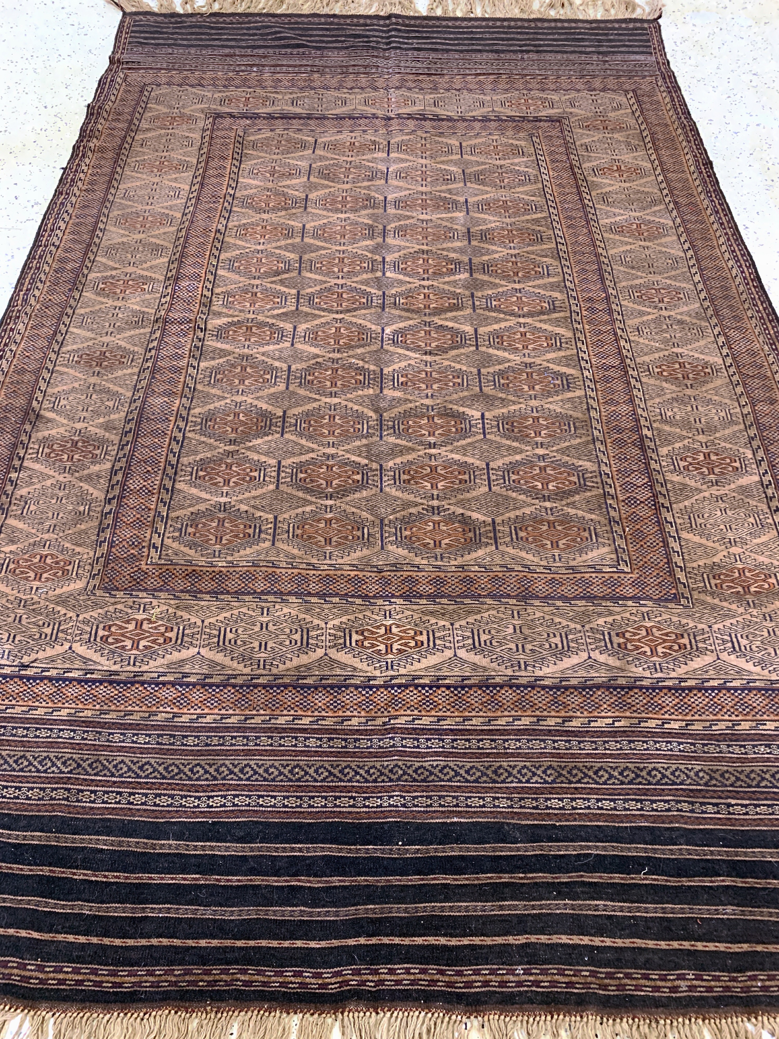 Detail g: Belutsch Sumakh alt, Persien, Anfang 20.Jhd, Wolle auf Wolle, ca. 275 x 173 cm, EHZ: 2