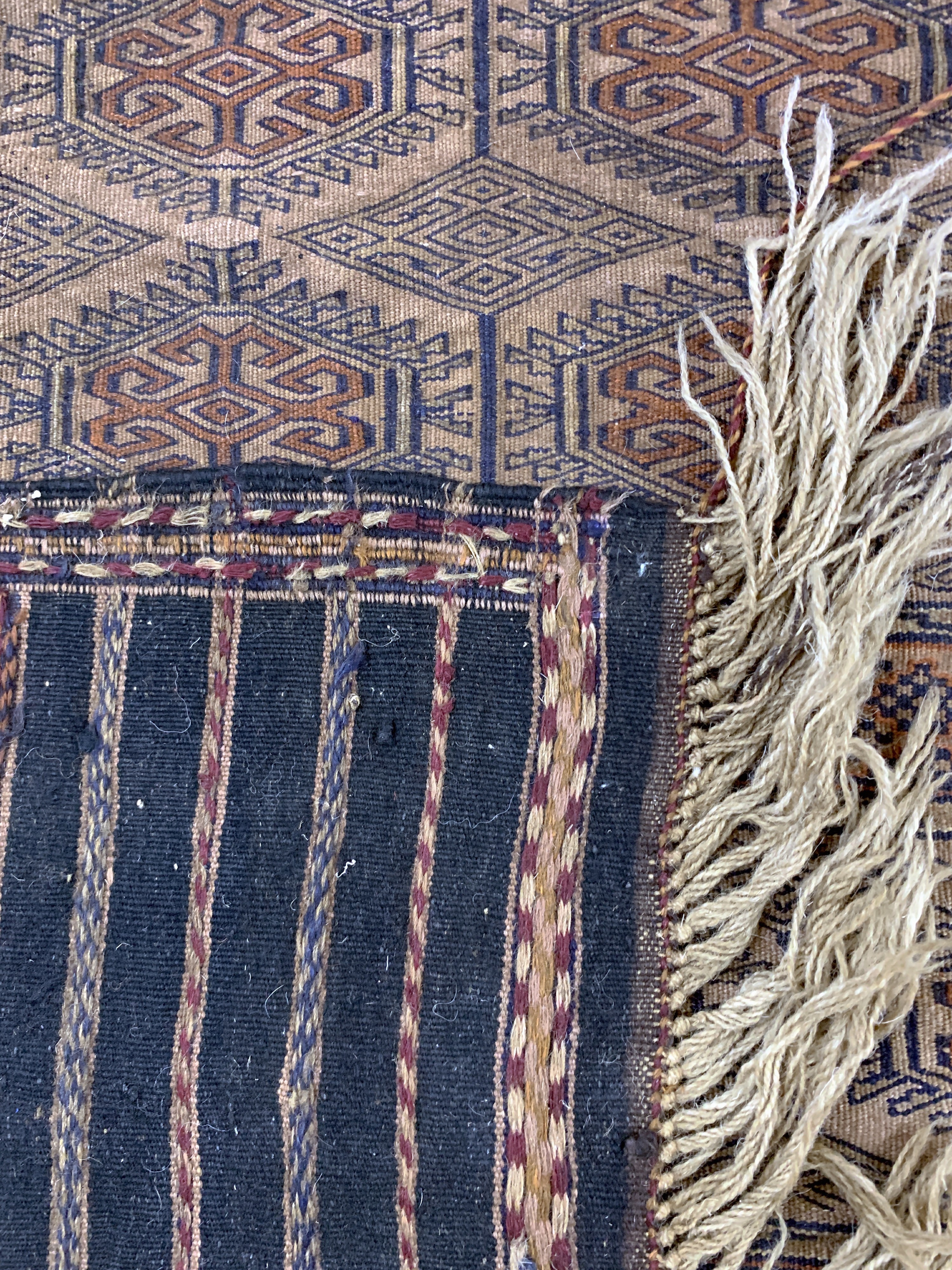 Detail h: Belutsch Sumakh alt, Persien, Anfang 20.Jhd, Wolle auf Wolle, ca. 275 x 173 cm, EHZ: 2