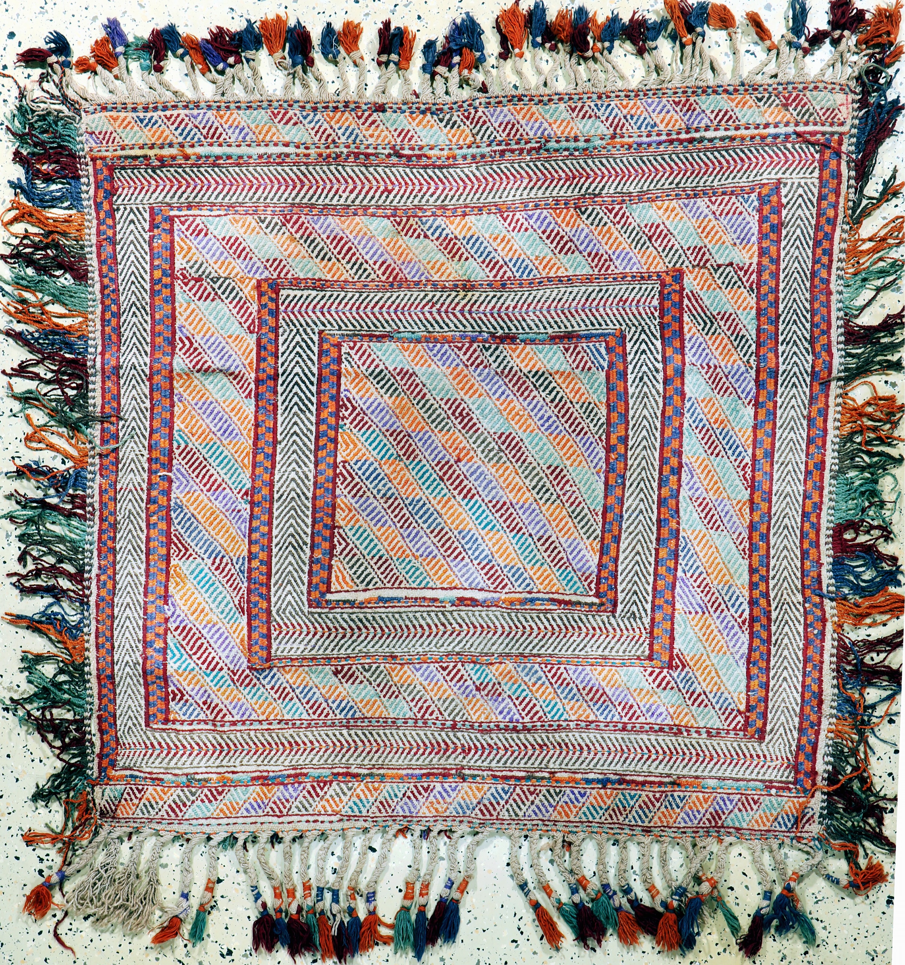 Image 27091491 - Verne´Sofreh´alt, Türkei, Anfang 20.Jhd, Wolle auf Wolle, ca. 110 x 110 cm, EHZ: 2 ...