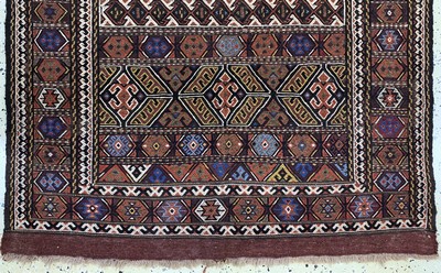 27091449c - Sumakh alt, Türkei, Mitte 20.Jhd, Wolle aufWolle, ca. 205 x 116 cm, EHZ: 2 ...
