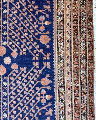 27091464d - Khotan alt, Torkestan, Anfang 20.Jhd, Wolleauf Baumwolle, ca. 340 x 175 cm, EHZ: 2 ...