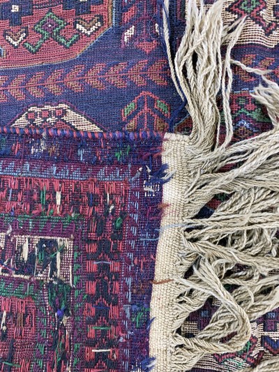 27091472e - Sumakh, Azerbaijan, late 20th century, wool onwool, approx. 185 x 125 cm, condition: 2. ...