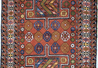 27091481b - Gouchan, Persien, Ende 20.Jhd, Wolle auf Wolle, ca. 195 x 114 cm, EHZ: 2 Schätzpreis: ...