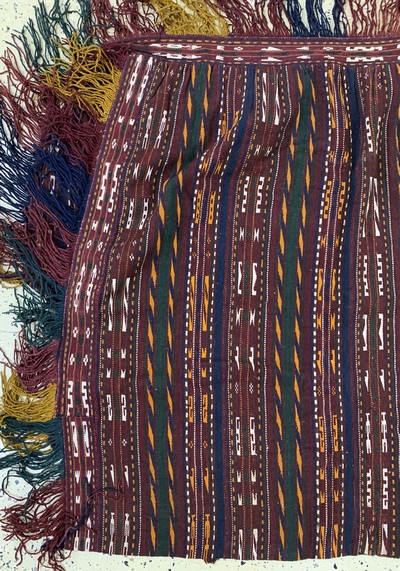 27091488b - Pferdedecke alt, Turkmenistan, Anfang 20.Jhd, Wolle auf Wolle, ca. 123 x 144 cm, EHZ: 2 ...