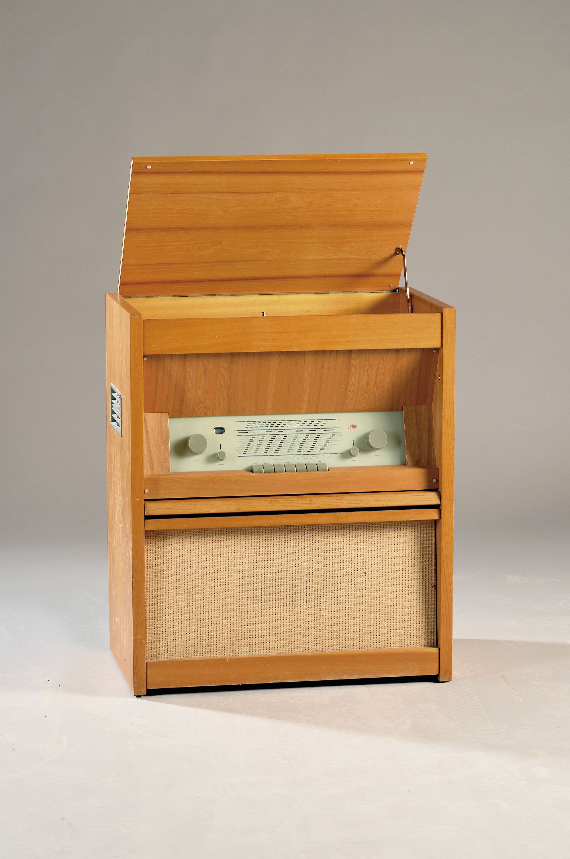Image 27091946 - Musikschrank MS II, Braun, Frankfurt, 1955/56, Entw. wohl Herbert Hirche, ...