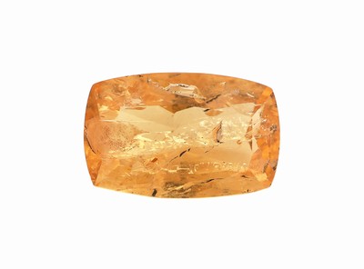 Image Loser Imperial Topas, ca. 5.19 ct, rechteckiger Kissen-Schliff, ca. 13.26 x 8.56 x 5.22 ...