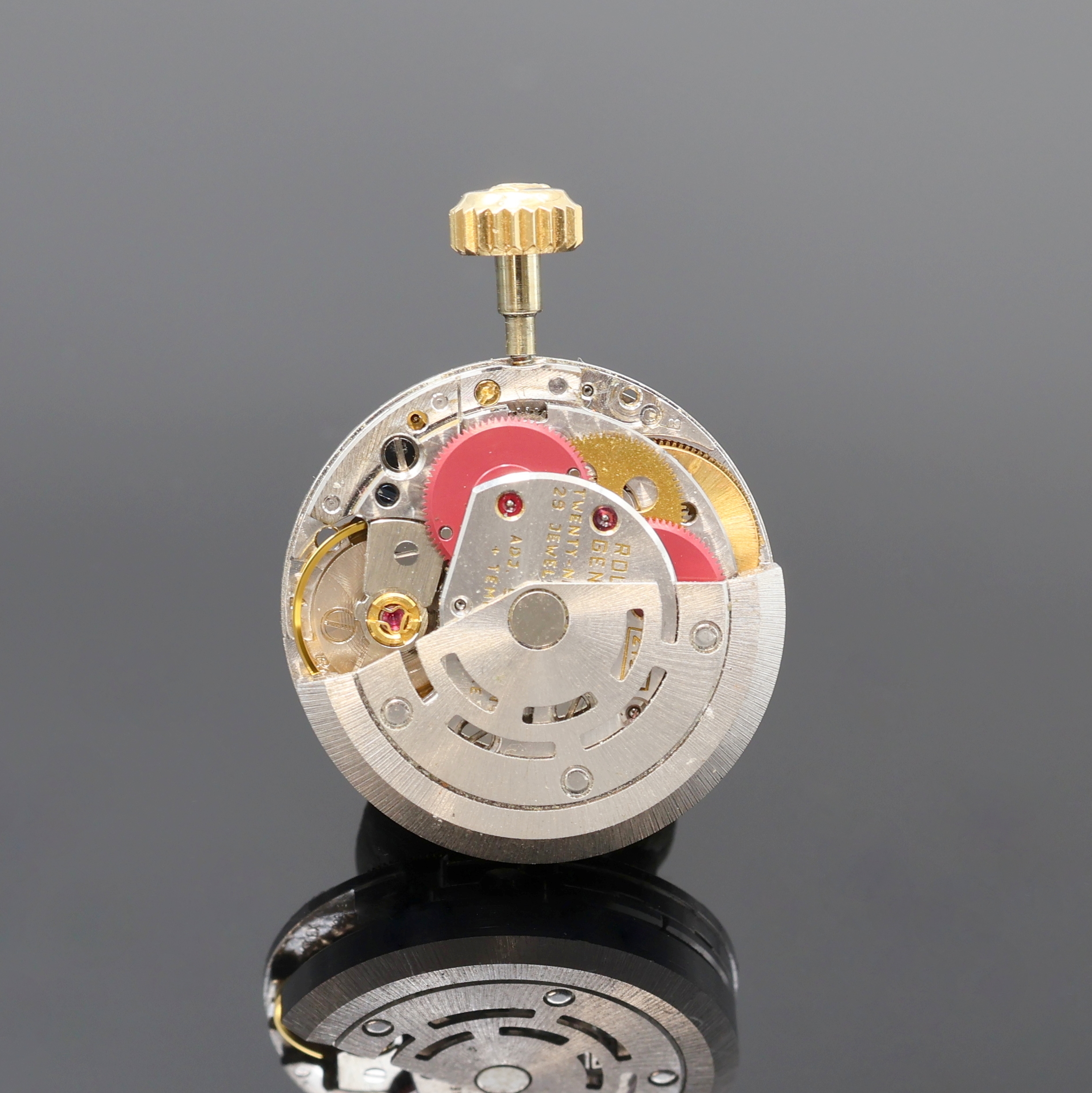 Image 27093552 - ROLEX Armbanduhrwerk Kaliber 2135 für Modell Datejust, Schweiz, 29 St., 5 Adj., D. ca. ...