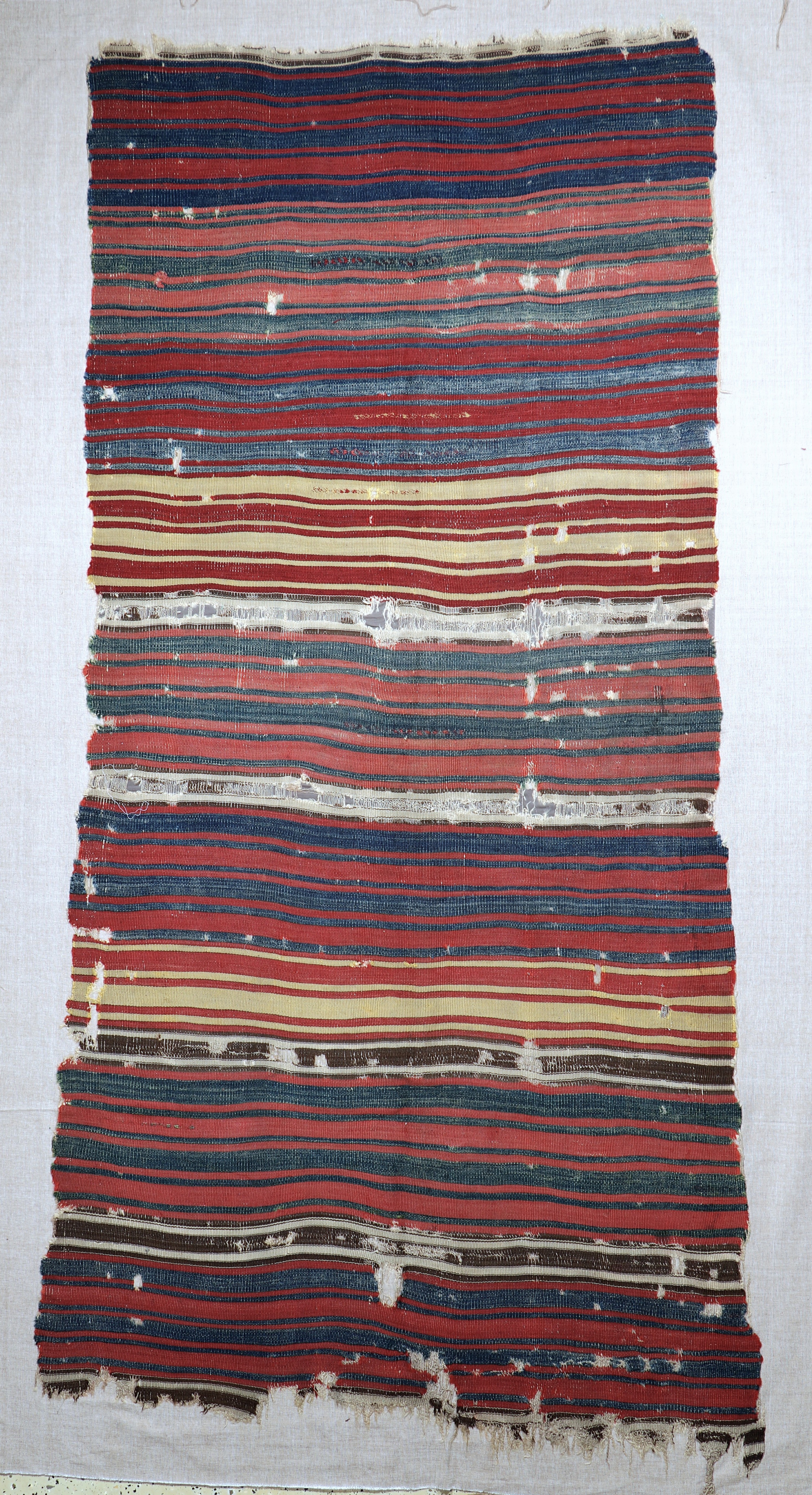 Image 27093553 - Konya Kelim antik, Türkei, 19.Jhd, Wolle auf Wolle, ca. 256 x 133 cm, EHZ: 4, (auf ...