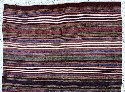 27093559a - Karaman Kelim antik, Türkei, 19.Jhd, Wolle auf Wolle, ca. 440 x 140 cm, EHZ: 2, ...