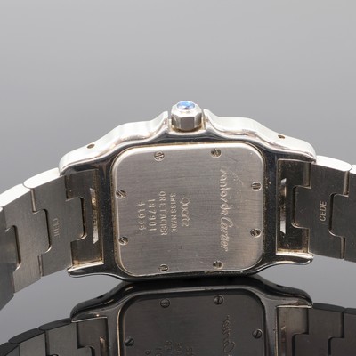 27093589f - CARTIER Santos Armbanduhr Referenz 187901, Schweiz um 1995, quarz, Edelstahl/Gold komb. ...