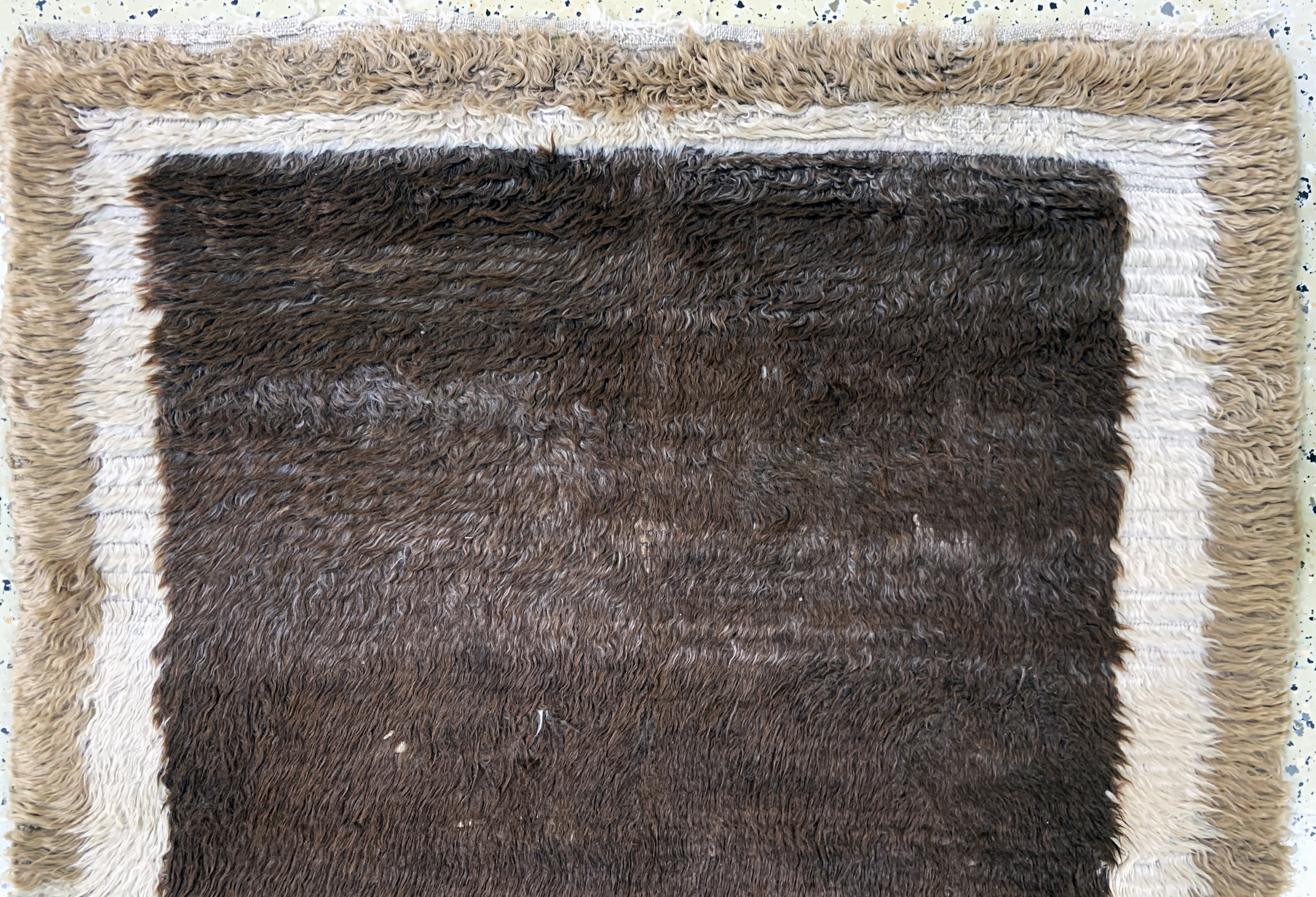Detail a: "Tülü"Schlafteppich, Türkei, Anfang 20.Jhd,Wolle auf Wolle, ca. 128 x 106 cm, EHZ: 2