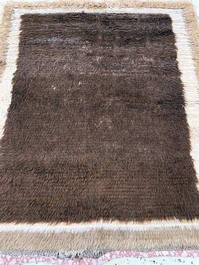 27093788c - ´Tülü´Schlafteppich, Türkei, Anfang 20.Jhd,Wolle auf Wolle, ca. 128 x 106 cm, EHZ: 2 ...