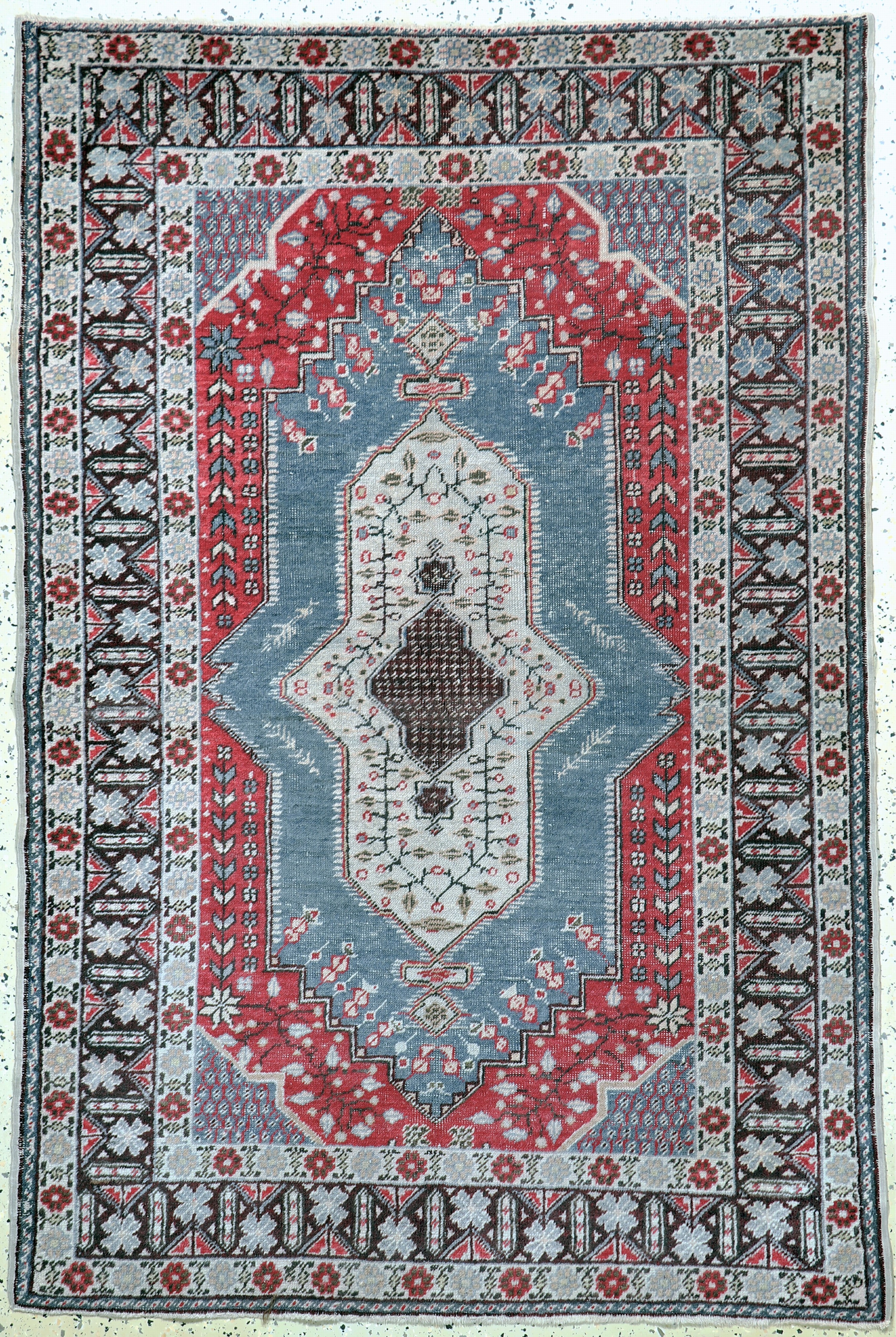 Image 27093860 - Giordes antik, Türkei, um 1900, Wolle auf Baumwolle, ca. 188 x 126 cm, EHZ: 3 ...