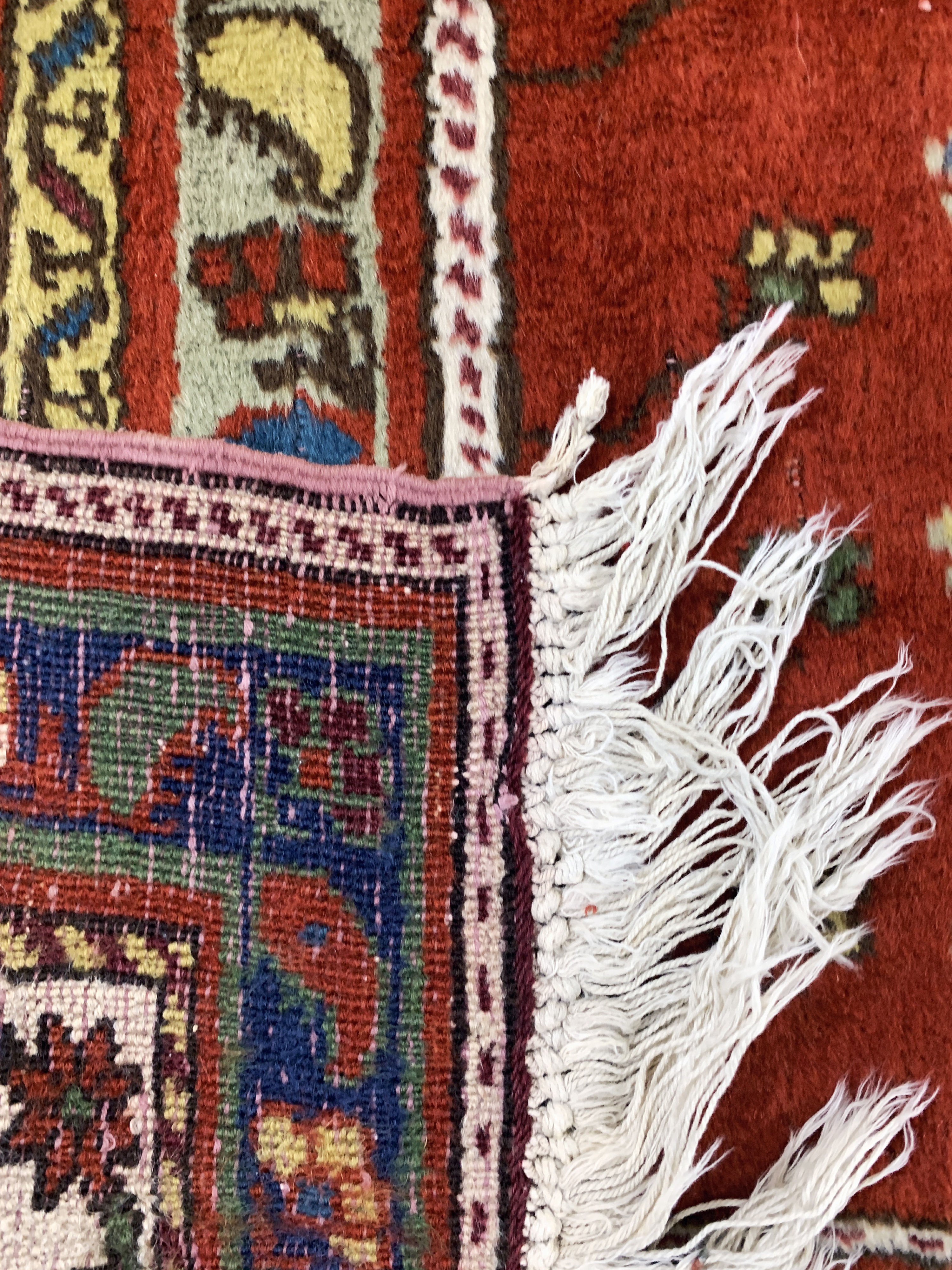 Detail e: Kirsehir antik, Türkei, um 1900, Wolle auf Baumwolle, ca. 178 x 130 cm, EHZ: 2-3