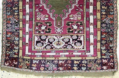 27093801b - Kirsehir antik, Türkei, um 1900, Wolle auf Wolle, ca. 180 x 125 cm, EHZ: 3 ...