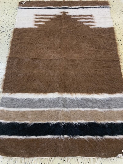 27093826c - ´Siirt´Kelim, Türkei, Anfang 20.Jhd, Ziegenhaar auf Baumwolle, ca. 123 x 80 cm, EHZ: ...
