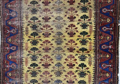 27093828b - Kula antik, Türkei, 19.Jhd, Wolle auf Wolle, ca. 168 x 100 cm, EHZ: 4 Schätzpreis: ...