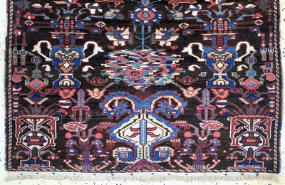 27093868b - Hamadan antik, Persien, um 1900, Wolle auf Baumwolle, ca. 150 x 105 cm, EHZ: 2 ...
