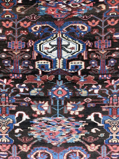 27093868c - Hamadan antik, Persien, um 1900, Wolle auf Baumwolle, ca. 150 x 105 cm, EHZ: 2 ...