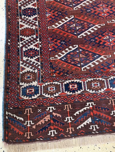 27093869b - Jomud´Hauptteppich´, Turkmenistan, Anfang 20.Jhd, Wolle auf Wolle, ca. 315 x 200 cm, ...