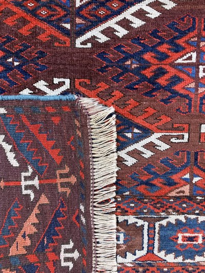 27093869i - Jomud´Hauptteppich´, Turkmenistan, Anfang 20.Jhd, Wolle auf Wolle, ca. 315 x 200 cm, ...