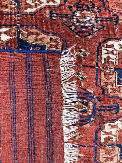 27093874i - Tekke´Hauptteppich´antik, Turkmenistan, 19.Jhd, Wolle auf Wolle, ca. 280 x 217 cm, EHZ: ...