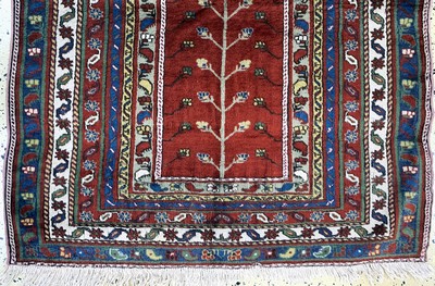 27093877b - Kirsehir antik, Türkei, um 1900, Wolle auf Baumwolle, ca. 178 x 130 cm, EHZ: 2-3 ...