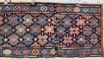 27093886a - Offene Mafrasch, Türkei, Anfang 20.Jhd, Wolle auf Wolle, ca. 294 x 53 cm, EHZ: 2 ...