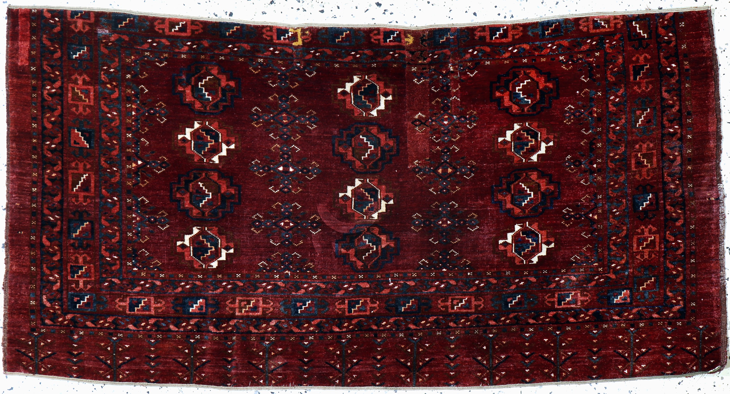 Image 27093911 - Tekke Tschowal antik, Turkmenistan, 19.Jhd,Wolle auf Wolle, ca. 150 x 79 cm, EHZ: ...