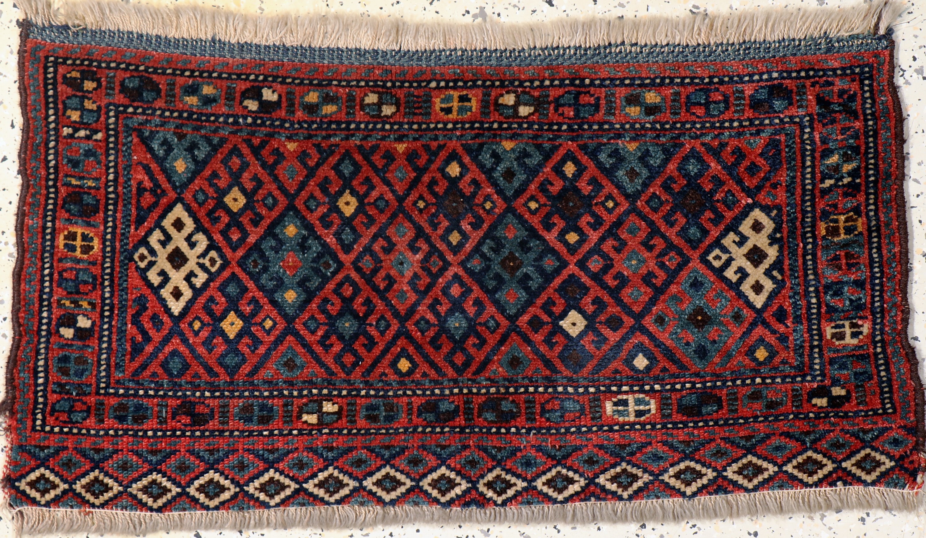 Image 27093922 - ´Jaf´antik, Persien, um 1900, Wolle auf Wolle, ca. 97 x 50 cm, EHZ: 2-3 Schätzpreis: ...