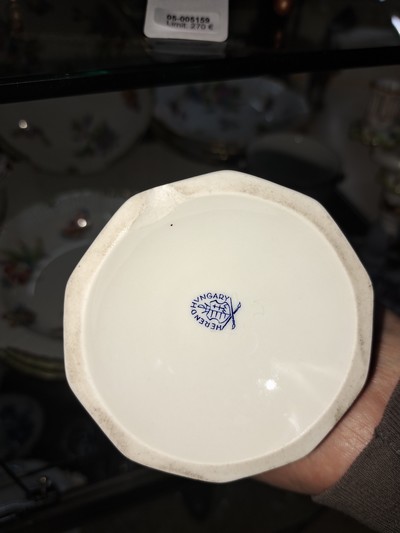 27093901l - Speiseservice, Herend, Viktoria, 6 Speiseteller, 6 Suppenteller, Sauciere, ...