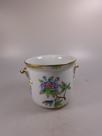 27093901m - Speiseservice, Herend, Viktoria, 6 Speiseteller, 6 Suppenteller, Sauciere, ...