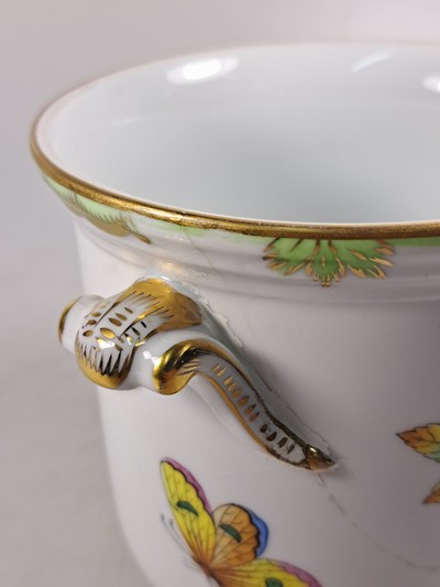 27093901s - Speiseservice, Herend, Viktoria, 6 Speiseteller, 6 Suppenteller, Sauciere, ...