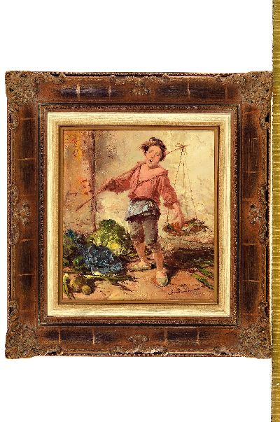 27095390k - Gerhard Dickmeis, 1918 Heinsberg - 1978 Jülich, Lehre zum Plakatmaler, junger ...