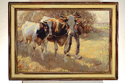 27095522k - Eugen Osswald, 1879 Stuttgart - 1960 München, Studium an der Akademie München bei ...
