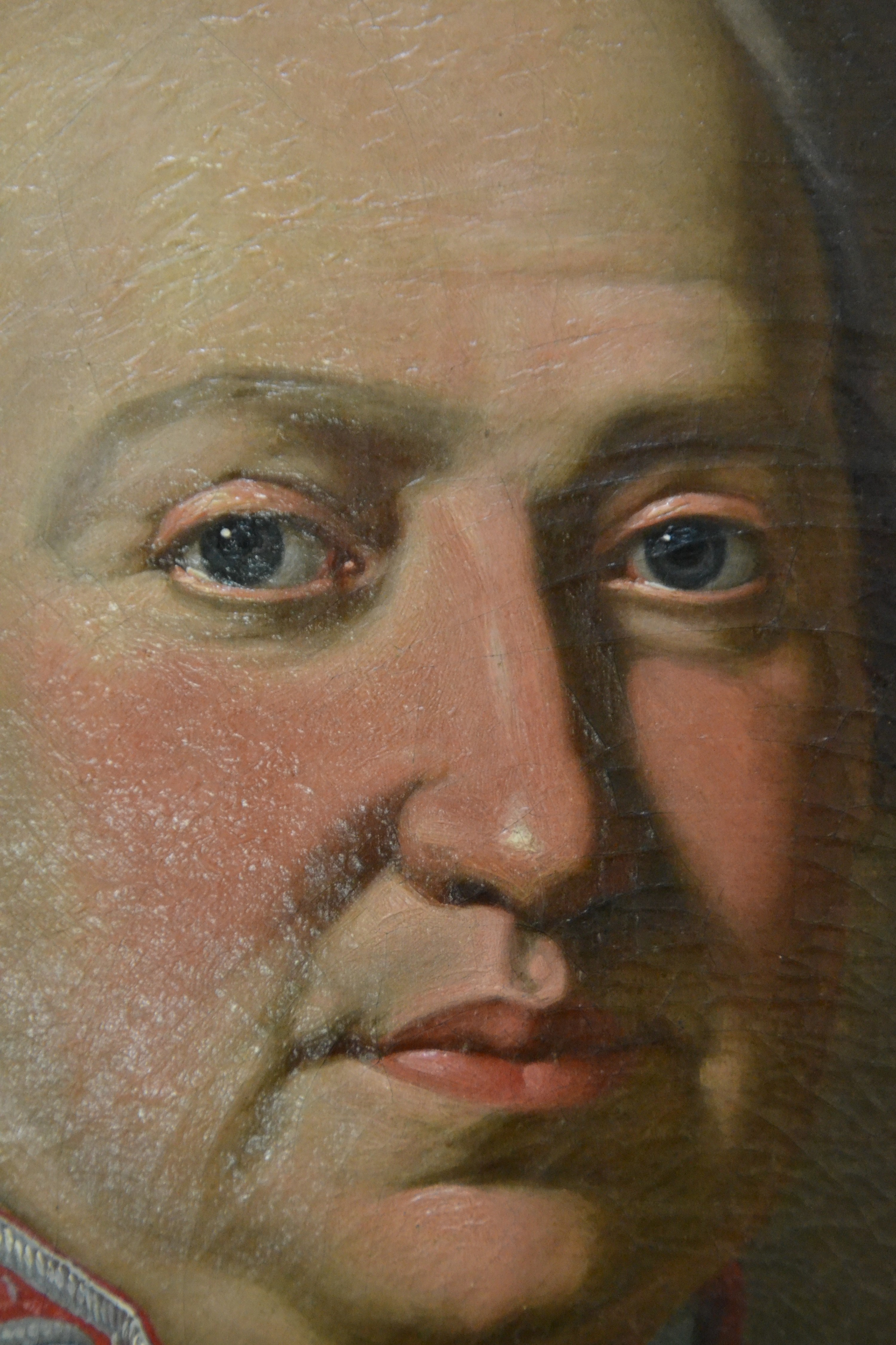 Detail h: Paar Porträts, Maximilian I von Bayern und Karoline von Baden, Königin von Bayern, erster König und erste Königin des 1806 proklamierten ...