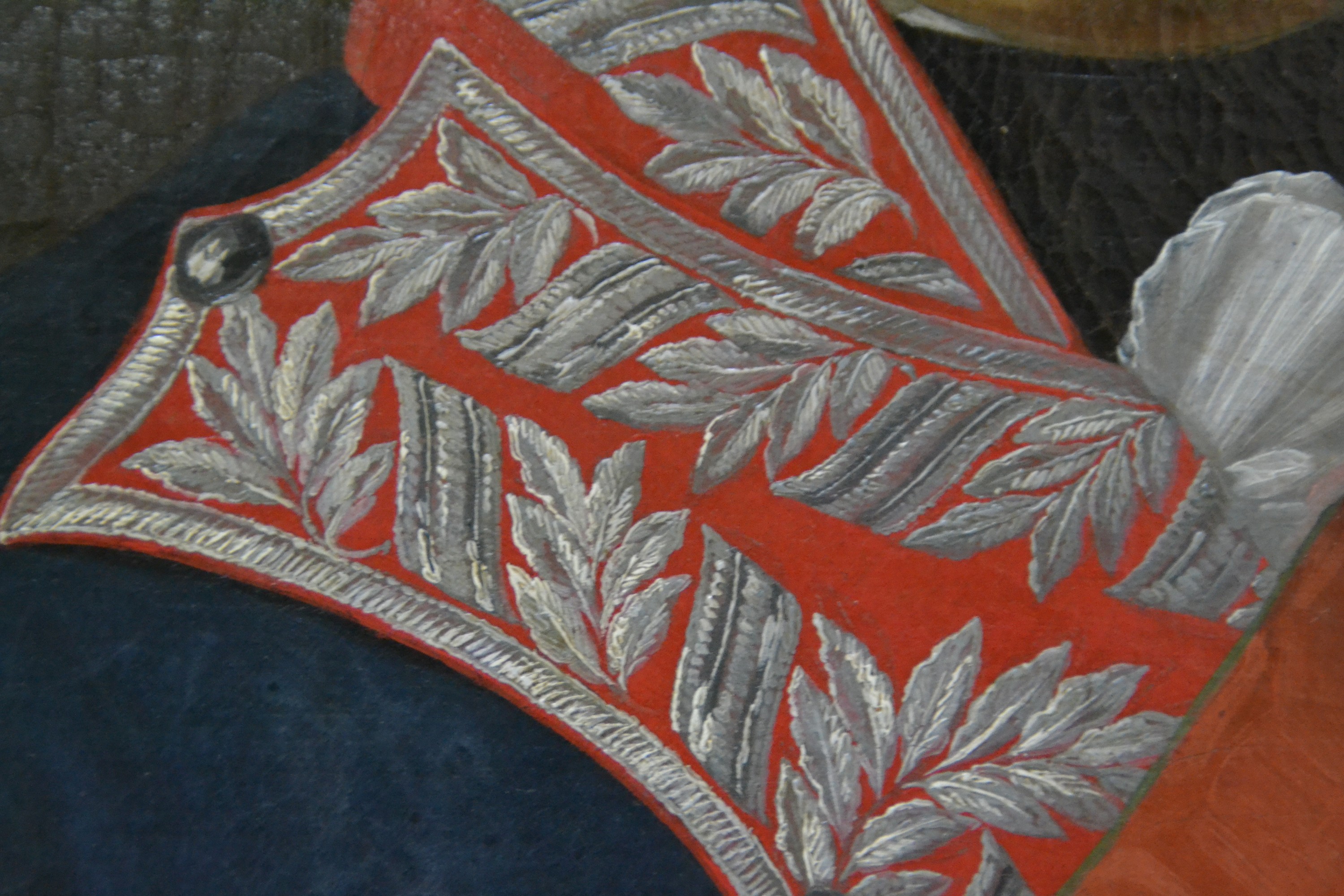 Detail i: Paar Porträts, Maximilian I von Bayern und Karoline von Baden, Königin von Bayern, erster König und erste Königin des 1806 proklamierten ...
