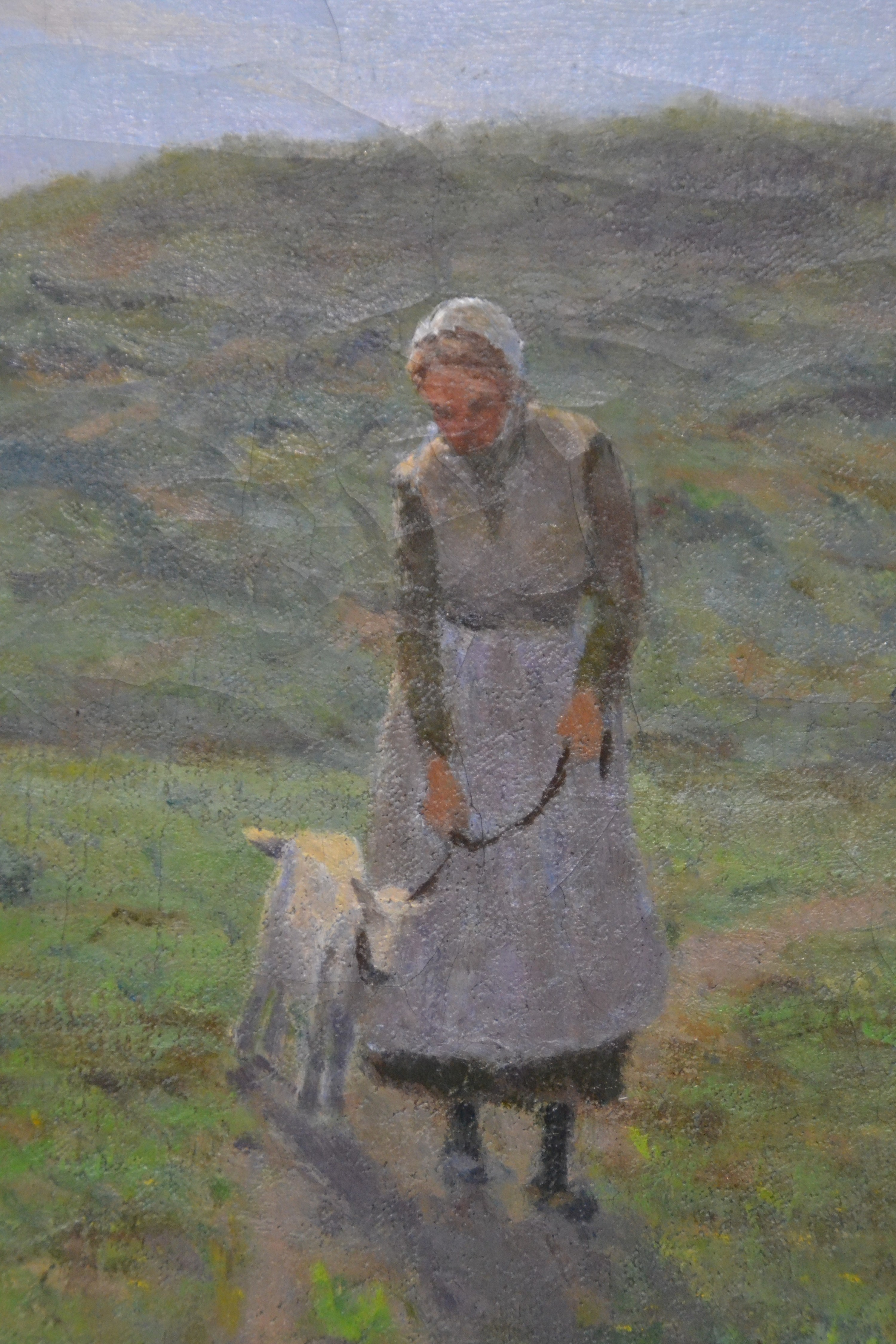 Detail b: Heinrich Heimes, 1855 Mayen - 1933, Kronberg Taunus, Studium an der KA Düsseldorf, Kunstschule Karlsruhe unter Gustav Schönleber, Mitglied im ...