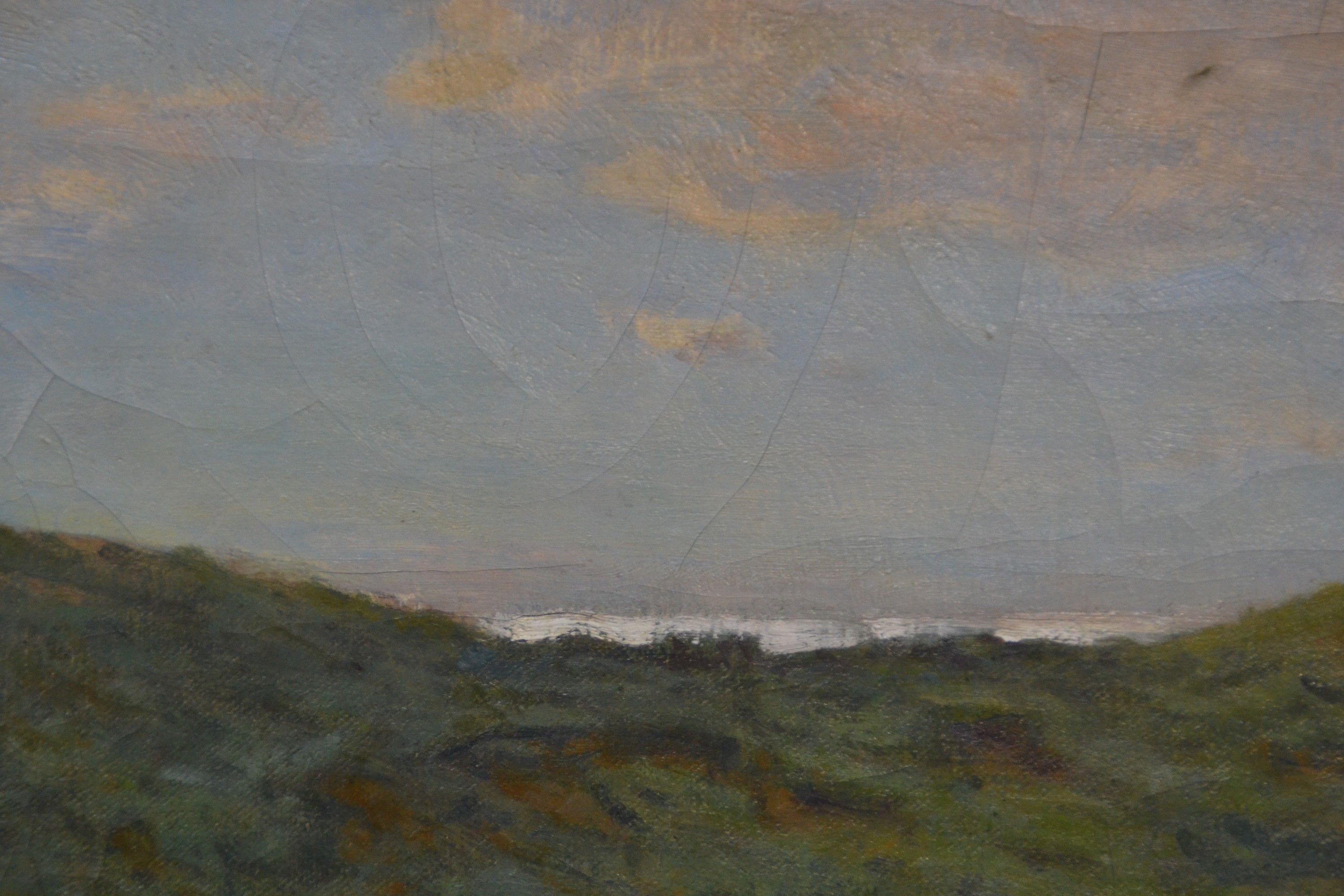 Detail c: Heinrich Heimes, 1855 Mayen - 1933, Kronberg Taunus, Studium an der KA Düsseldorf, Kunstschule Karlsruhe unter Gustav Schönleber, Mitglied im ...