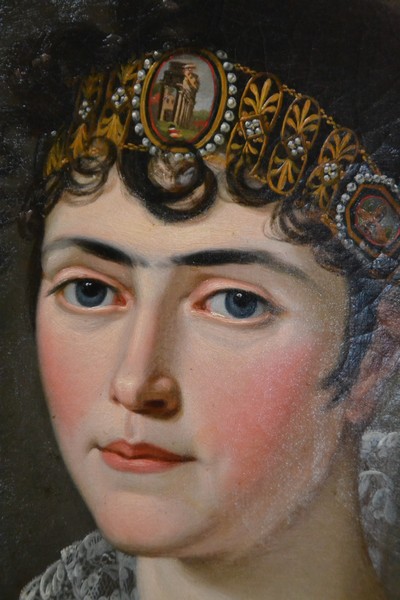 27096134b - Paar Porträts, Maximilian I von Bayern und Karoline von Baden, Königin von Bayern, ...