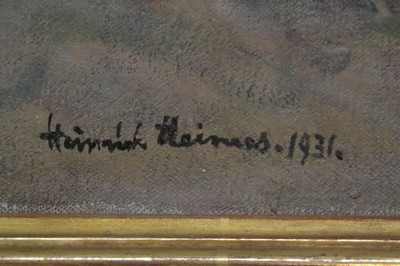 27096139a - Heinrich Heimes, 1855 Mayen - 1933, Kronberg Taunus, Studium an der KA Düsseldorf, ...